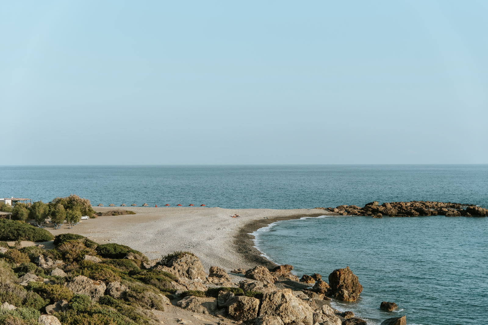 Anydri beach at palaiochora