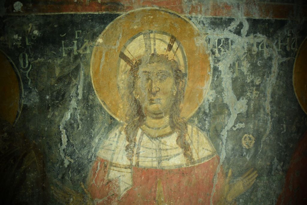 Mural at Agia Paraskevh church